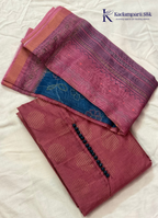 Wine Embellished Salwar Material with Woven Dot Pattern & Button Detailing