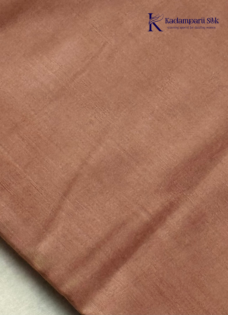 Dusty Rose Sequins Embroidered Salwar Material with Elegant Appliqué Panel