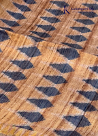 Botanical Heritage Olive Green & Rust Kalamkari Printed Silk Saree
