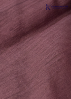 Kadamparii Silk beige tussar silk saree with maroon chevron design and decorative border, displayed on a white background.