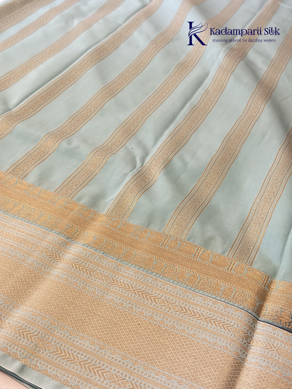 Deep Purple Art Silk Saree with Sky Blue Zari Border