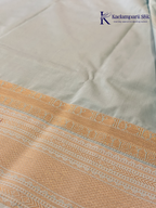 Deep Purple Art Silk Saree with Sky Blue Zari Border