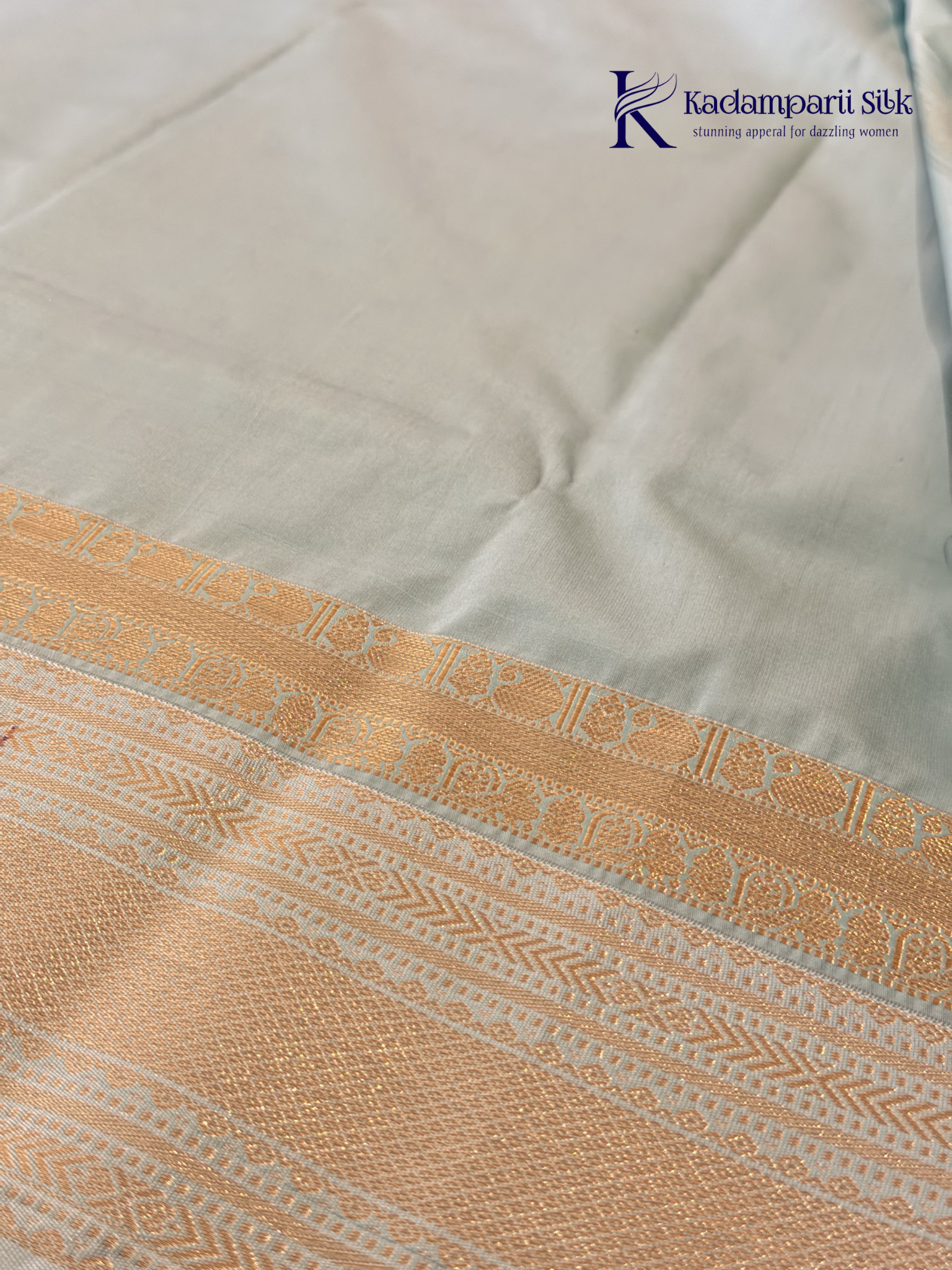 Deep Purple Art Silk Saree with Sky Blue Zari Border